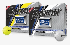 Play Our Longest Tour Ball For Moderate Swing Speeds - Srixon Q-star Tour Personalized Golf Balls - 12 Pack,