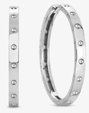Roberto Coin Hoop Earrings - Titanium Ring