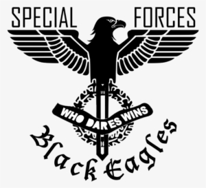 Black Eagles Logo American Eagle Head - White Supremacist Eagle Tattoo