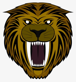 Tiger, Saber Tooth Cat, Roar, Logo - Tiger