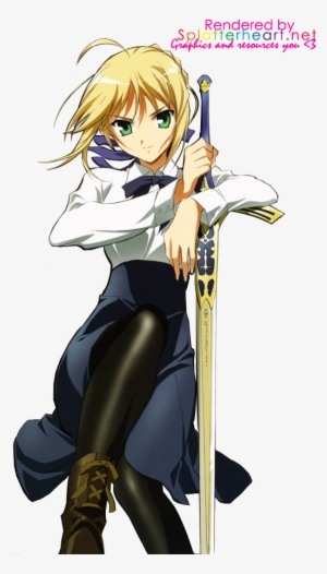 King Arthur Has Never Looked So Good - Fate/stay Night Character Image Song I: Saber