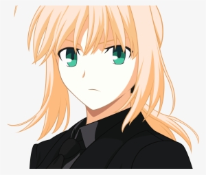 Download Png - Fate Zero Saber Face