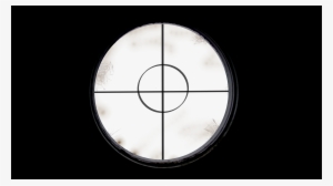 Sniper Scope View Old Huntere On Picture Royalty Free - Sniper