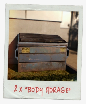 Asset Carshop Dumpster - Bed Frame