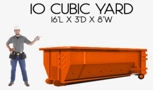 10 Cubic Yard Roll Off Dumpsters - Roll-off
