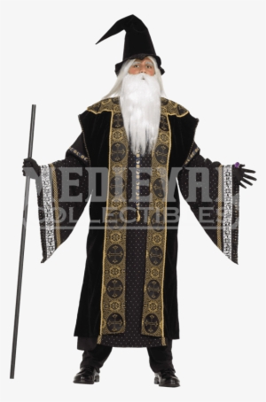 Men's Wizard Costume - Deluxe Wizard Adult Costume