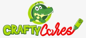 Crafty Cares Logo - Cartoon
