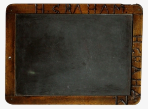 Antique English 19th Century School Chalkboard - Slate Chalkboard Png