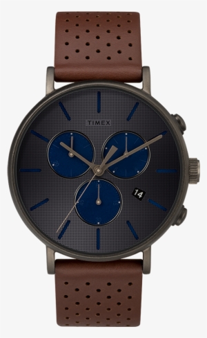 Fairfield Chronograph Supernova™ 41mm Leather Strap - Timex Watch
