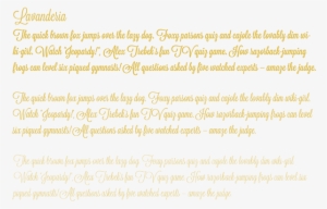 Font Test - Lovin Dublin