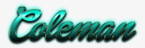 Coleman Name Logo Png - Portable Network Graphics