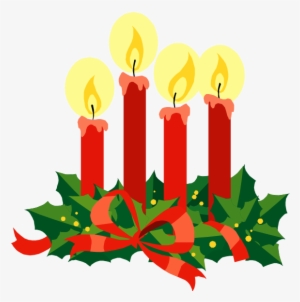 Religious Advent Clipart - Advent Candles Clipart