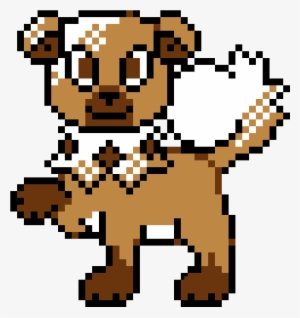 Rockruff - Cartoon