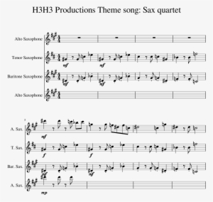 H3h3 Productions Theme Song - Deku Palace Trumpet Sheet Music