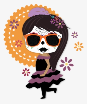 Dulce's Day Of The Dead Stickers Messages Sticker-1 - Day Of The Dead Stickers Png
