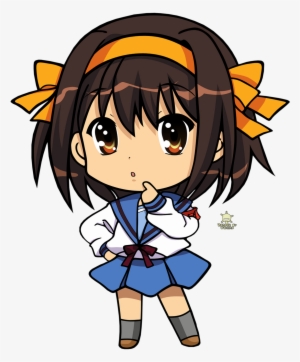 I Was Thinking Of Doing A Haruhi Suzumiya Love Is War - Chibi Anime