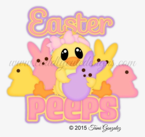 Easter Peeps - Cartoon