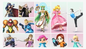 “ The Women Of Smash ⊟ The Original Smash Bros