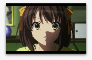 Haruhi's Pure Shock Of Someone Disagreeing With Her - Kyon