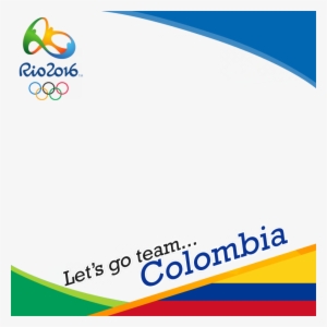 Colombia Rio 2016 Team Profile Picture Overlay Frame - Bbc Rio 2016 Olympic Games-special Interest (blry)