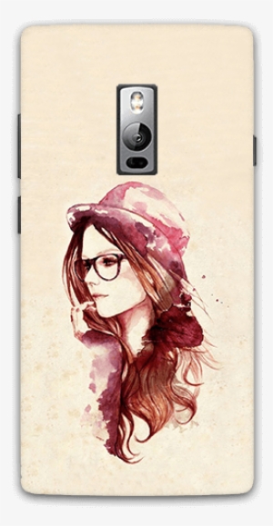 Cap Girl Oneplus 2 Mobile Case - Phone Cover For Redmi Y2 For Girls