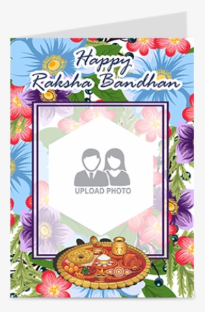 Happy Raksha Bandhan Personalised Greeting Card - Greeting Card On Raksha Bandhan