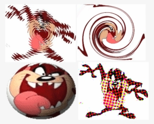 Students Used Images From Popular Culture, Netbook - Tasmanian Devil Png