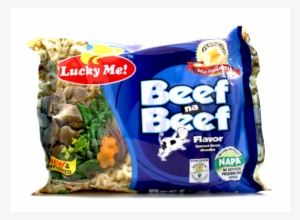 Lucky Me Instant Beef Noodles 60g - Lucky Me Beef Noodles