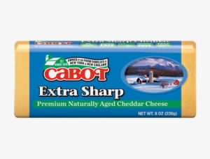 Extra Sharp Cheddar Cheese - Cabot Vermont Sharp White Cheddar