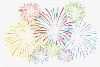 Pin Fireworks Clipart Black And White Transparent - Transparent Background Fireworks Clipart