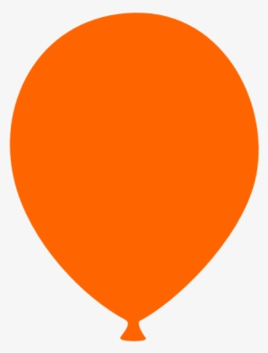 We Recommend To Use Orange Balloon Cliparts Only For - Orange Balloon Clipart