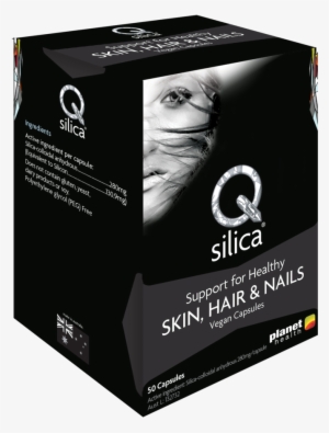 3d Skin, Hair & Nails Capsules - Q Silica Colloidal Silica Capsules