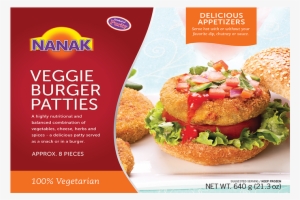 Nanak Veggie Burger Patties