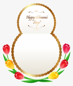 8 Martie, Women Day, Clipart Images, March, Clip Art, - Women Day Frame Png