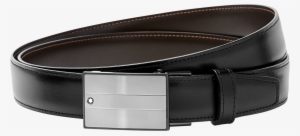 Vector Black And White Download Belts - Montblanc Reversible Non-perforated Leather Belt 114385