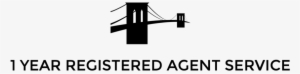 1 Yr Registered Agent Svc Logo