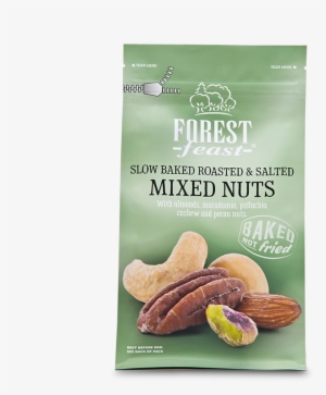 Slow Baked Roasted & Salted Mixed Nuts - Forest Feast Slow Baked