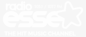 White Radio Essex Logo With Tag - Radio Essex