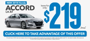 Click Here To Take Advantage Of This Offer - Venice Honda