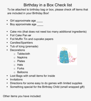 Birthday Party Checklist Main Image - Pretty Blue Present Throw Blanket