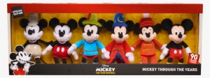 Mickey Mouse 90th Anniversary Through The Years Bean - Mickey Mouse 90th Anniversary Plush