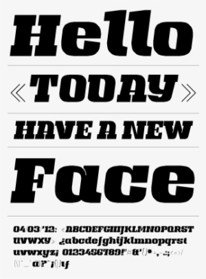 Fonts Made In - Poster