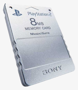 Norton Secured - Ps2 Memory Card Silver
