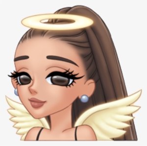 Arimoji Angel Halo Glow Wings Angelwings Heaven Cute - Ariana Grande Png No Tears Left To Cry