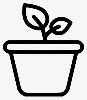 Pot Ing Plant Leaf Comments - Scalable Vector Graphics