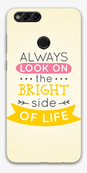 Always Look On The Bright Side Of Life Honor 7x Mobile - Zazzle Sonnenseite Plakat-des Papiers Des Leben-(20"