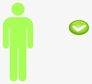 Single Person Icon Light Green Clipart Png For Web