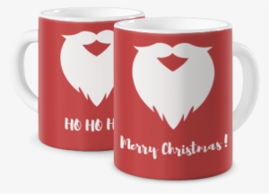 Photo Mug Coloured Mug Santa's Beard - Coffee Cup