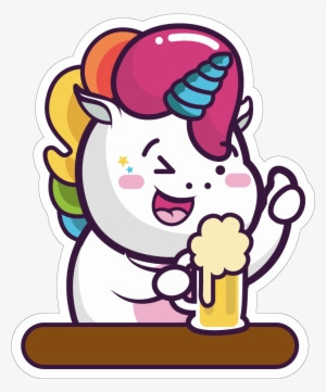 Collection Cute Things - Beer Unicorn
