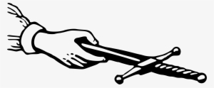 This Free Icons Png Design Of Hand Offering A Dagger